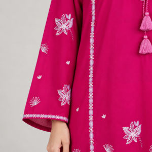 Sapphire Embroidered Jacquard Summer Dress 2-Piece