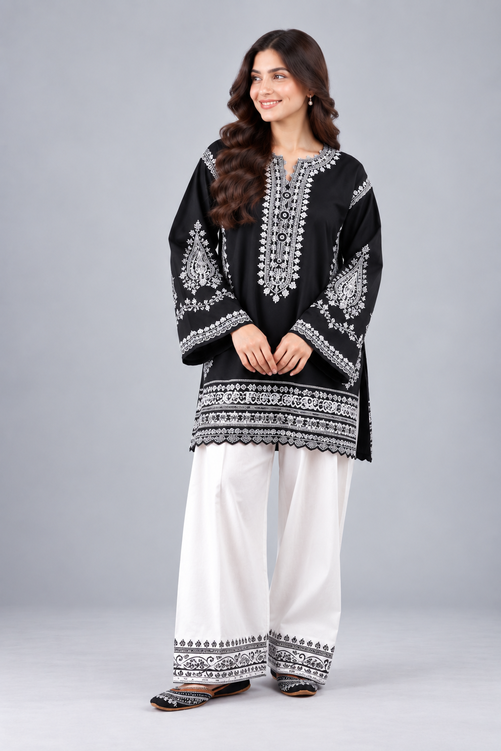 Elegant Black & White Style